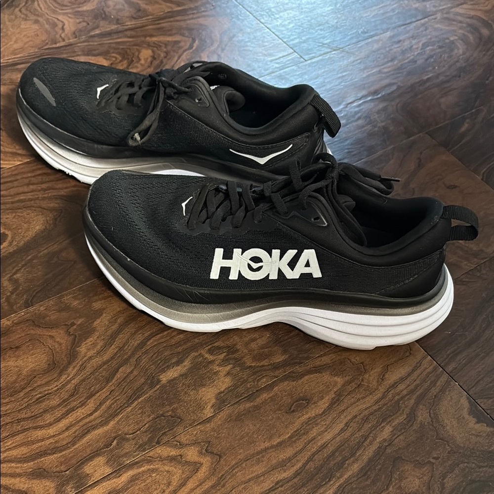 HOKA Womens Black Running Shoes